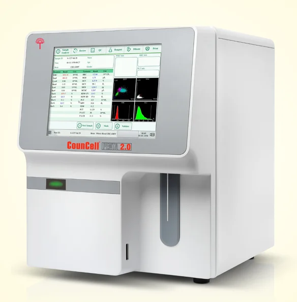 Tulip Councell Penta 2.0 5 part hematology analyser